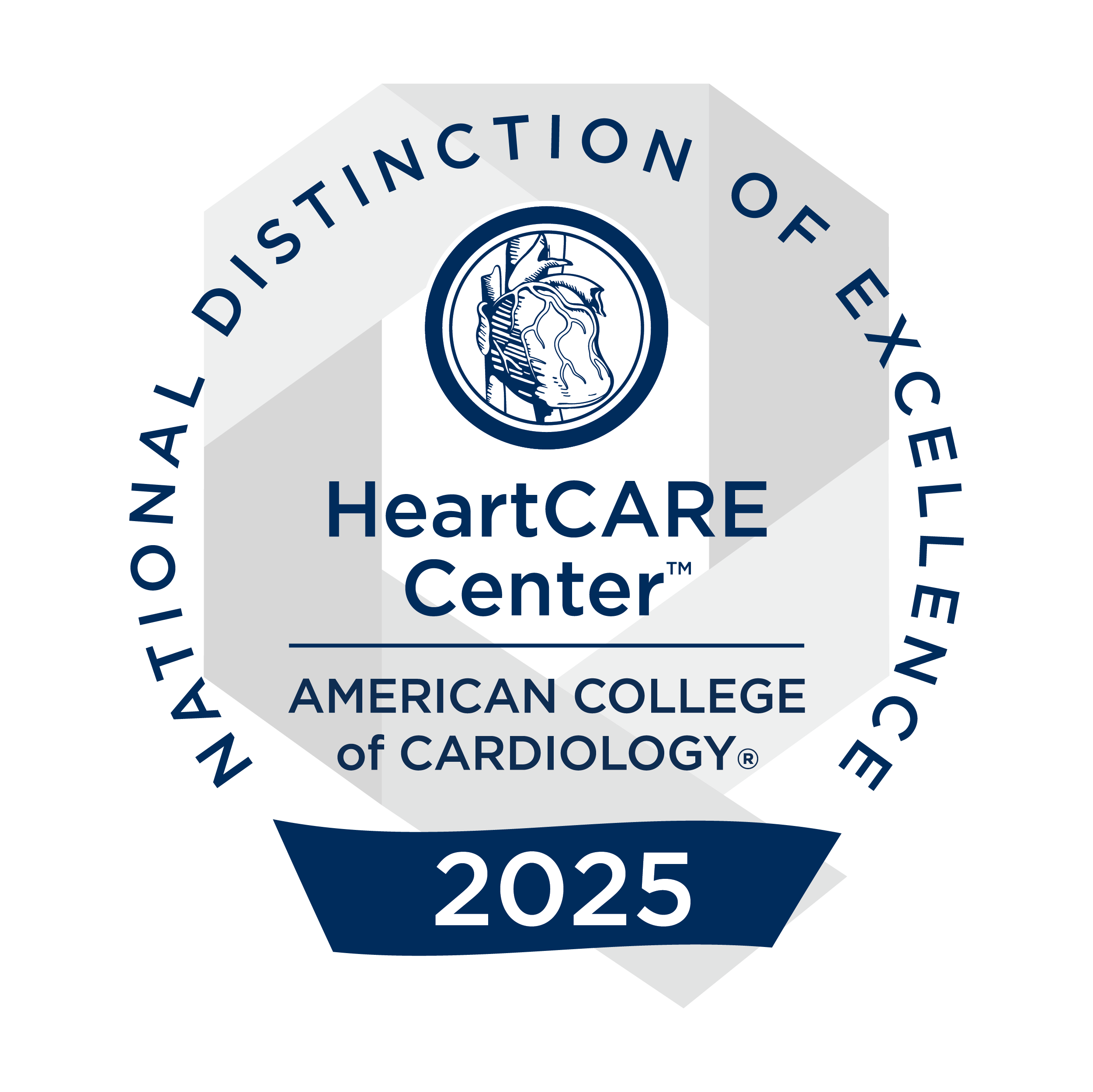 award seal for NDE heart card 2025